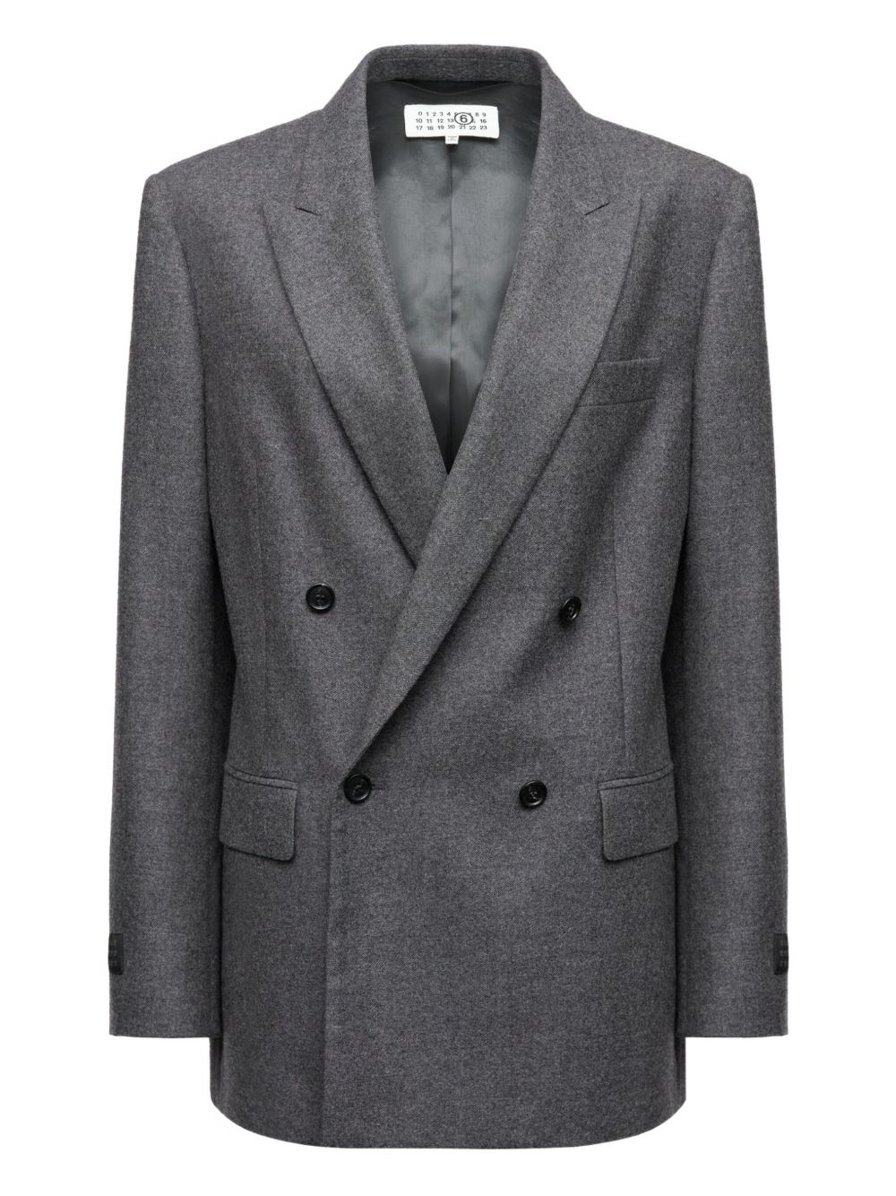 Virgin-wool blazer - Grey
