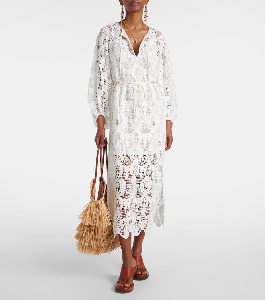 Coco lace midi dress