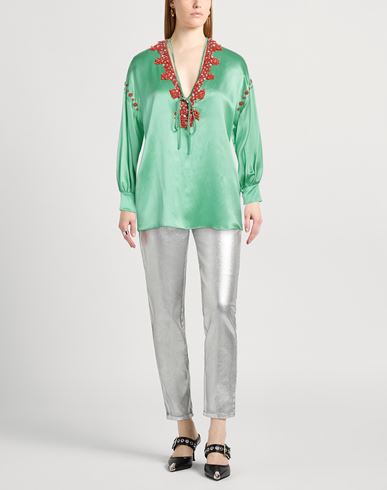 Woman Top Green