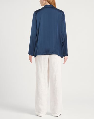 Woman Blazer Blue Size S Viscose