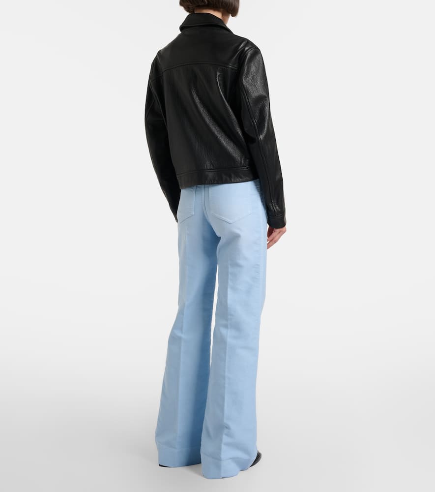 Alina mid-rise wide-leg jeans