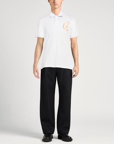 Man Polo shirt White Size S Cotton