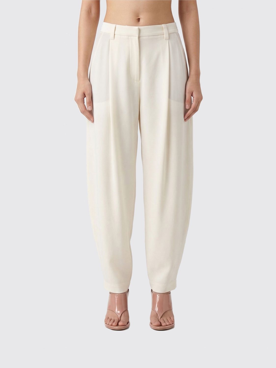 Pants Woman color White