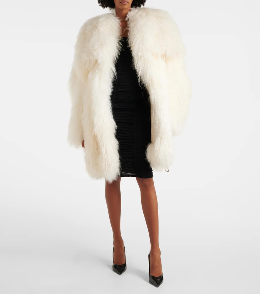 Shearling coat