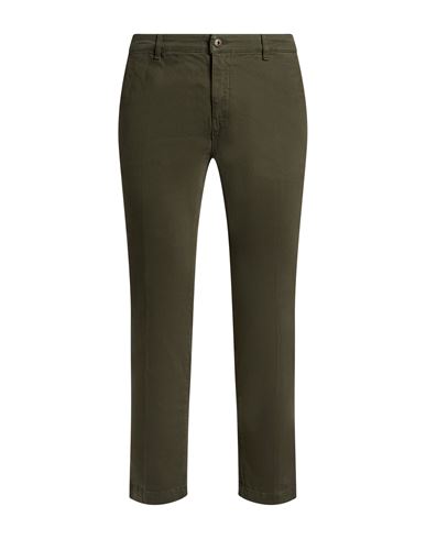 Roÿ Roger's Man Pants Military green Size 29 Cotton, Elastane