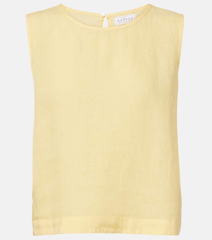 Maxine linen top
