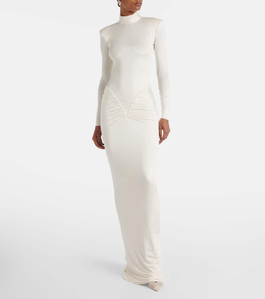 Darja ruched gown