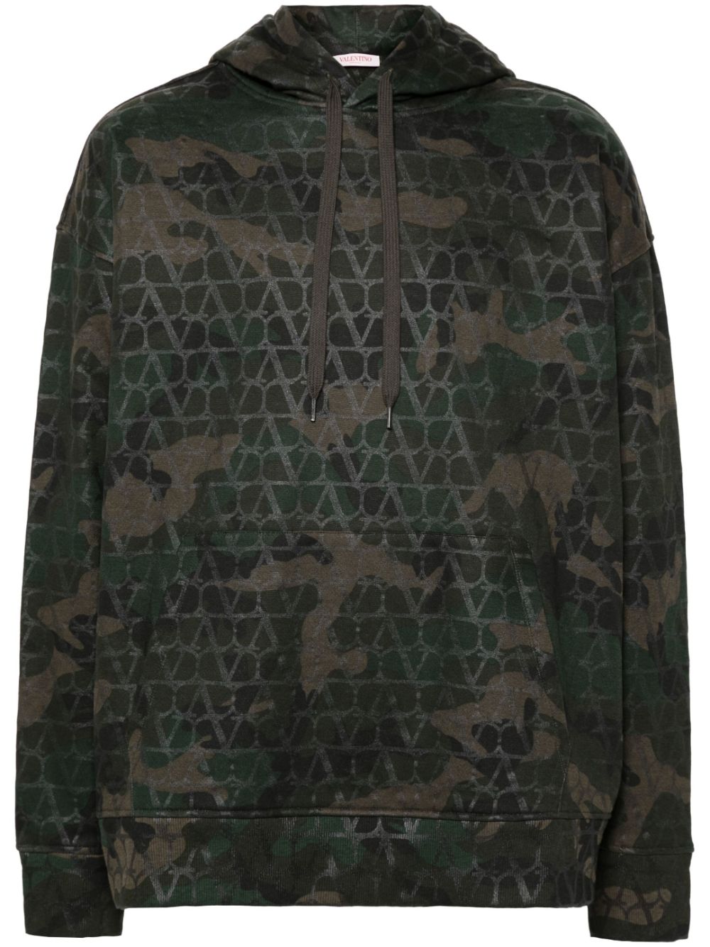 Toile Iconographe camouflage hoodie - Green