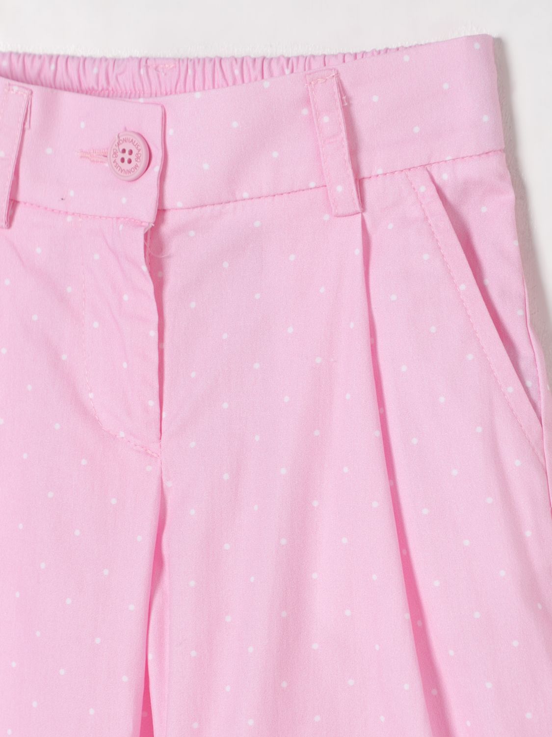 Pants MONNALISA Kids color Pink