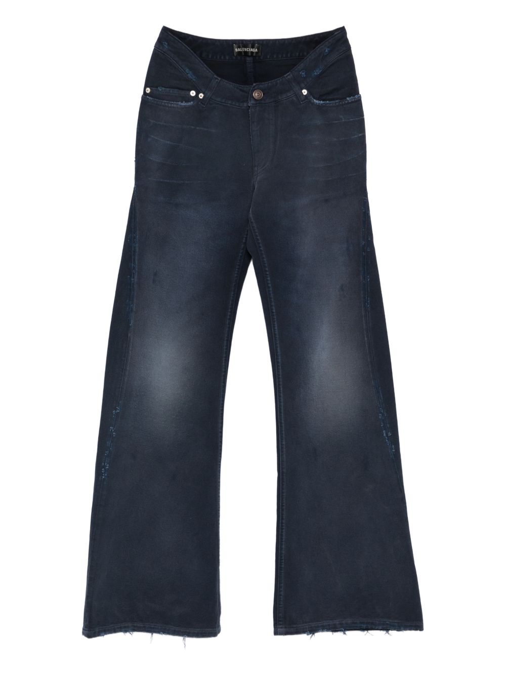 Frayed Denim Jeans