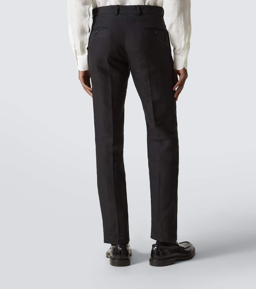 Modluca wool flannel straight pants
