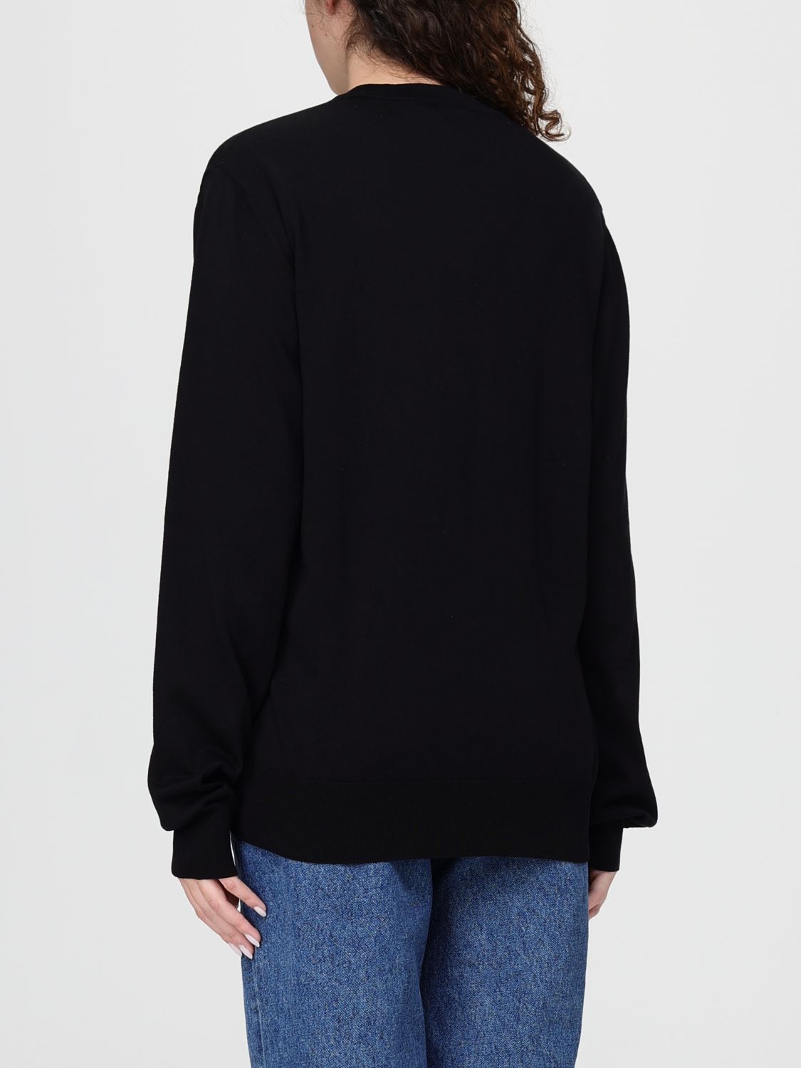 Sweatshirt Woman color Black