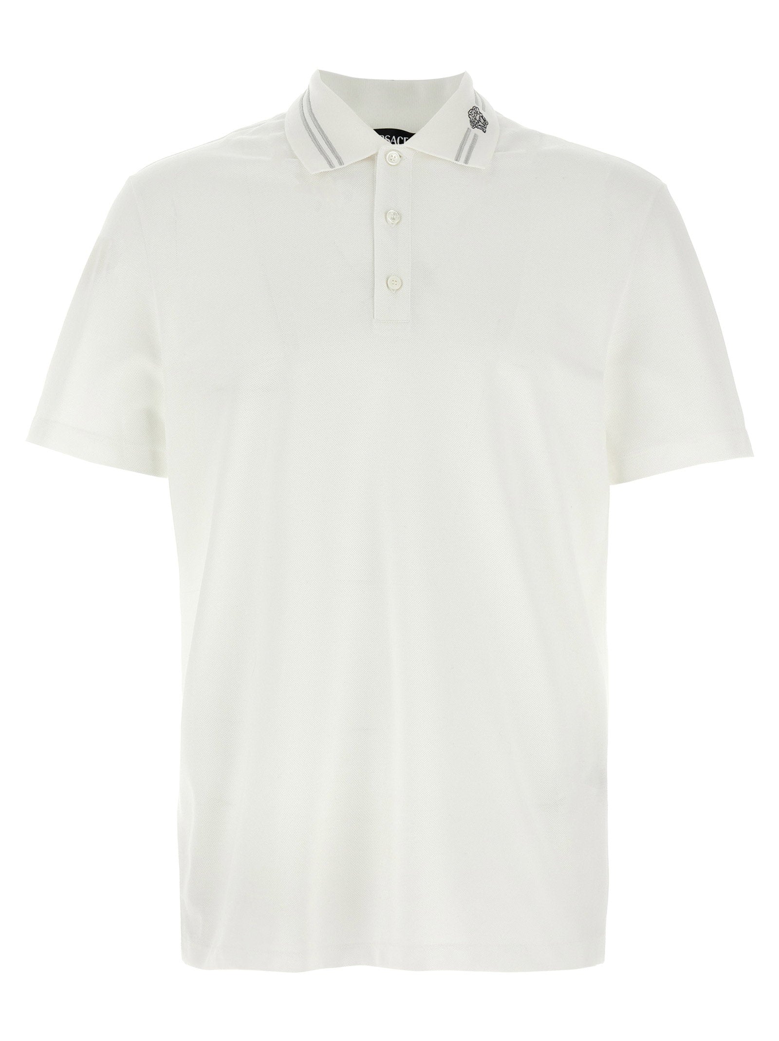 Medusa Embroidery Polo Shirt