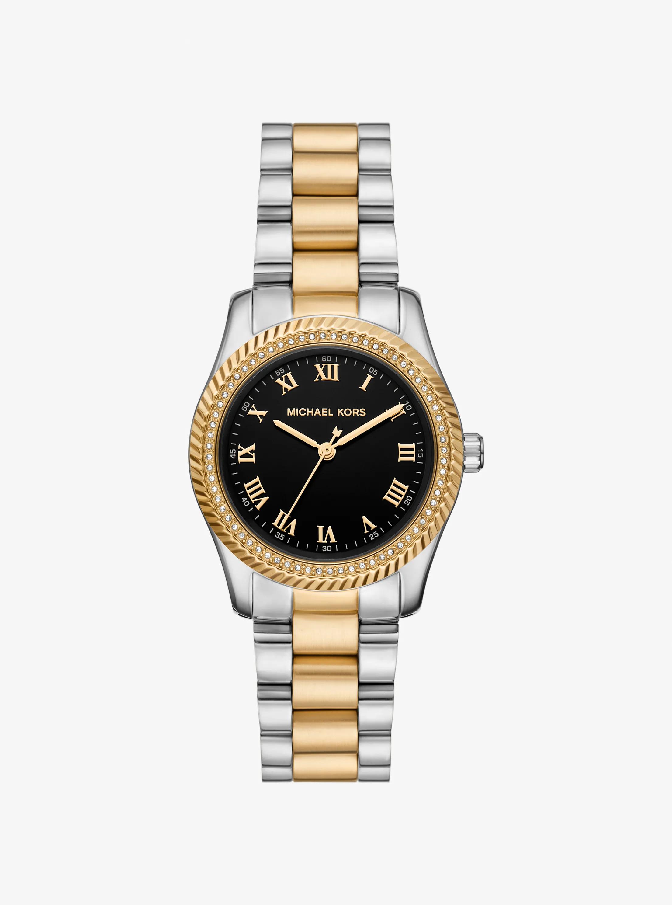 Mini Lexington Pavé Two-Tone Watch