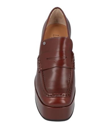 Woman Loafers Brown Size 8 Leather