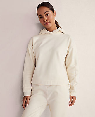 Ann Taylor Haven Well Within Cozy Fleece Hoodie