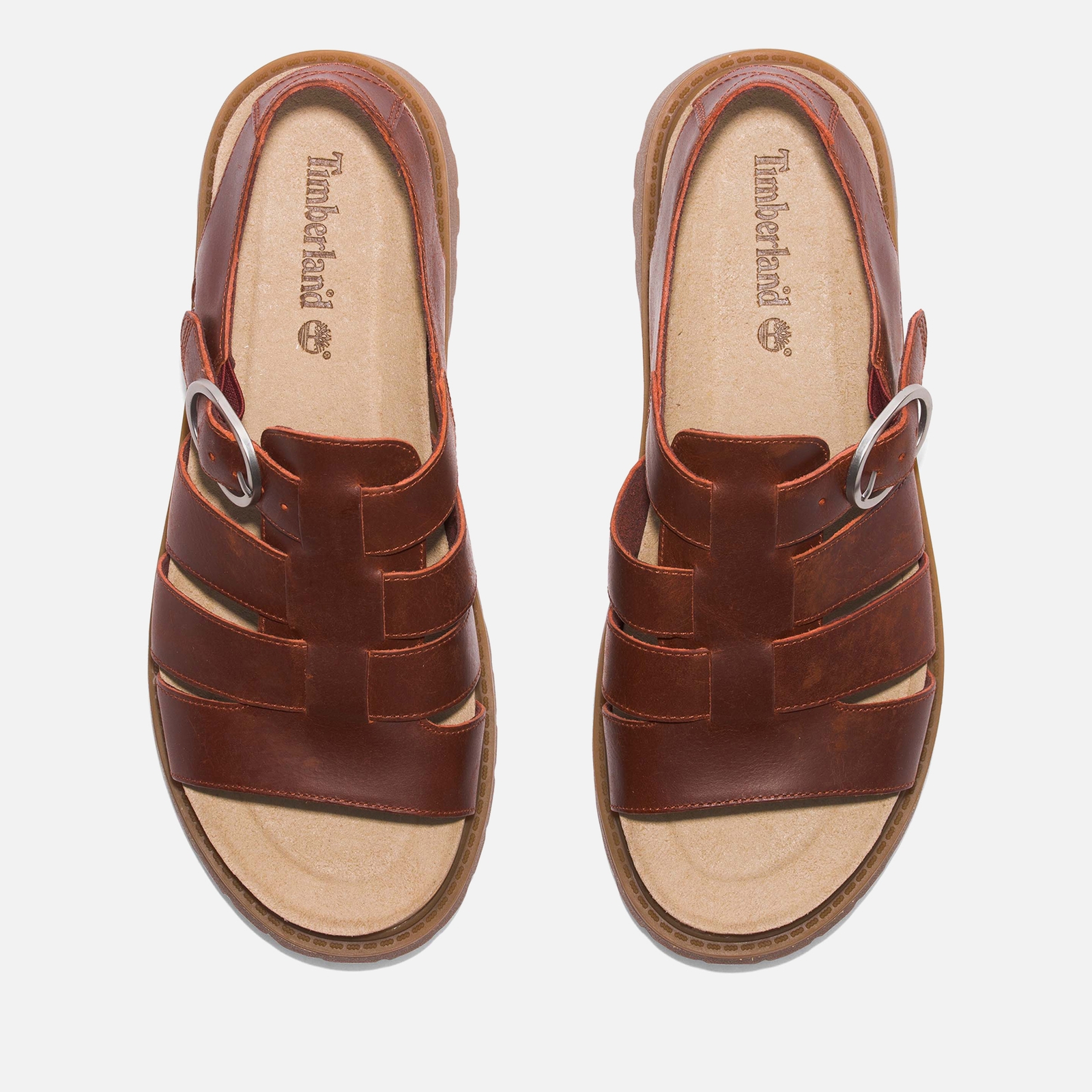 Timberland Women's Clairemont Way Leather Fisherman Sandals - UK 5