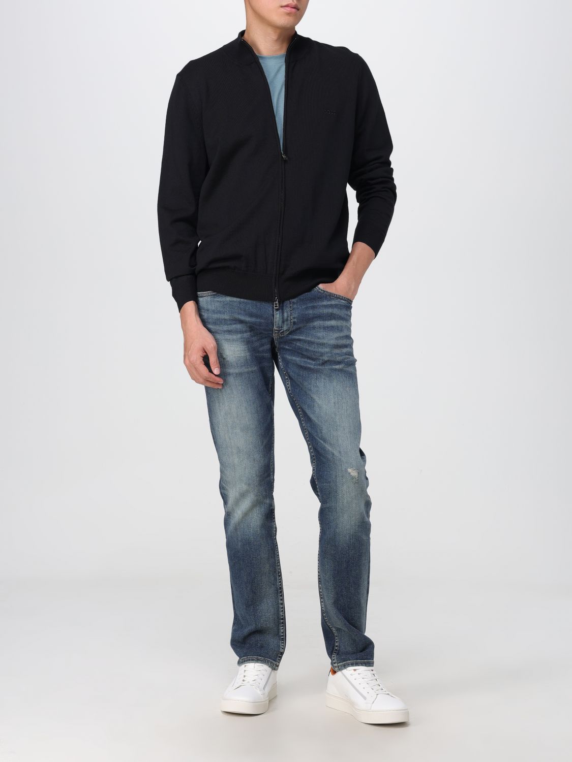 Cardigan Men color Black