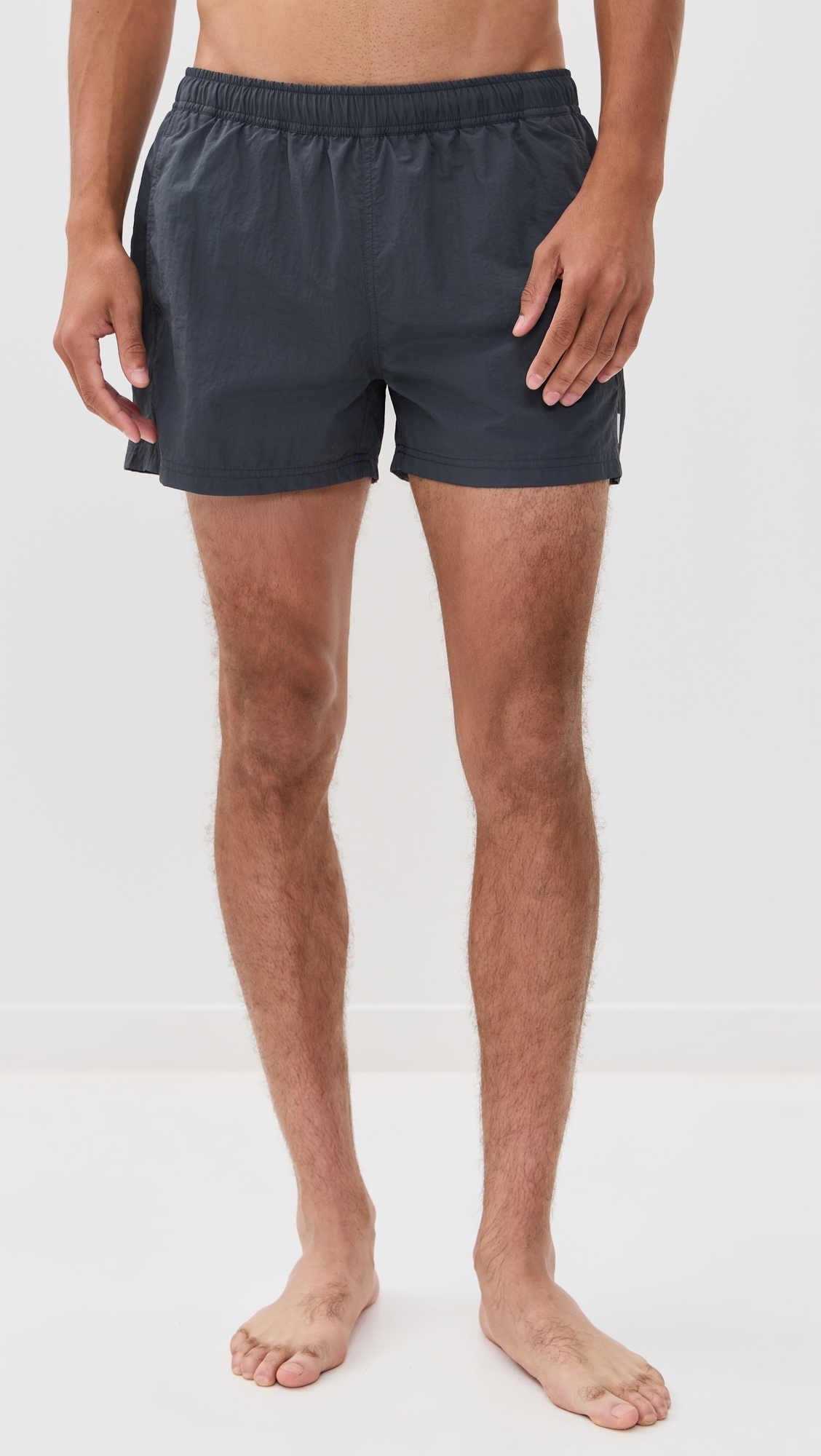 Solid Sebastian Swim Trunks 4 Granite
