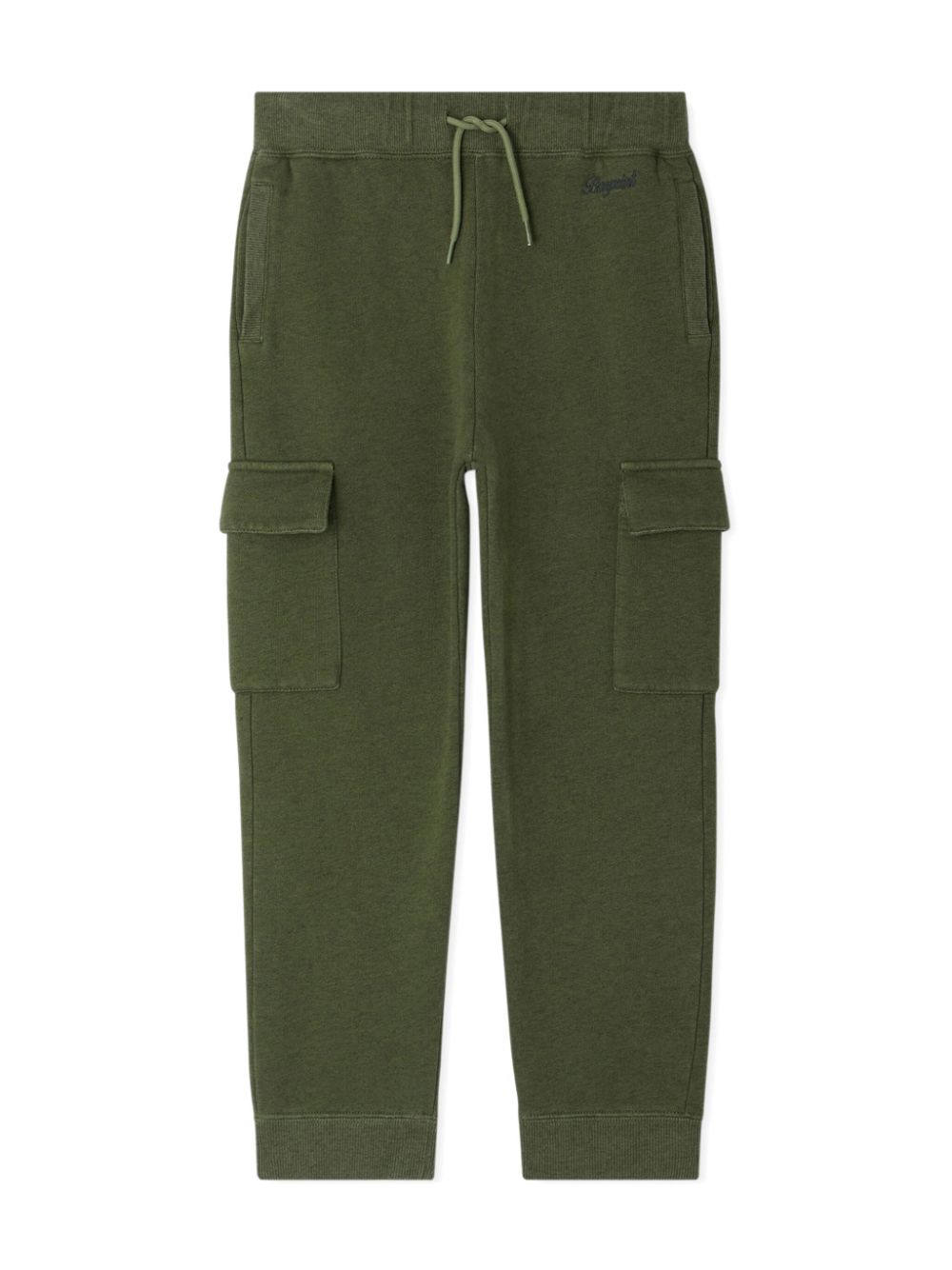 Gilbert logo-embroidered track pants - Green