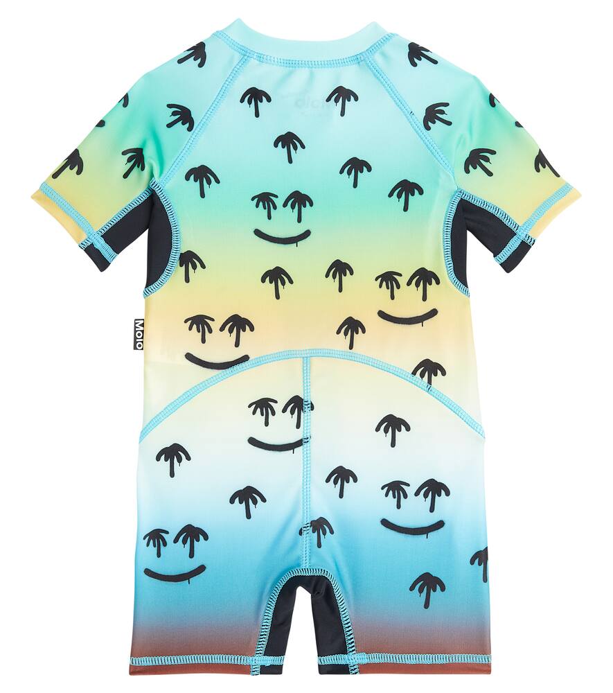 Molo Baby Neka printed rashguard swimsuit