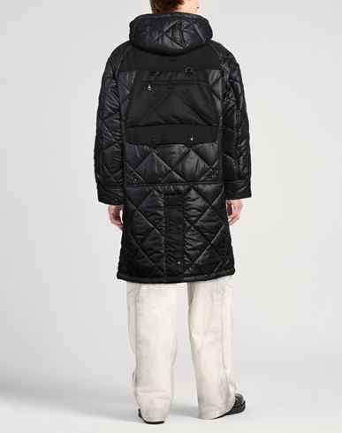 Man Puffer Black Size M Polyester, Nylon