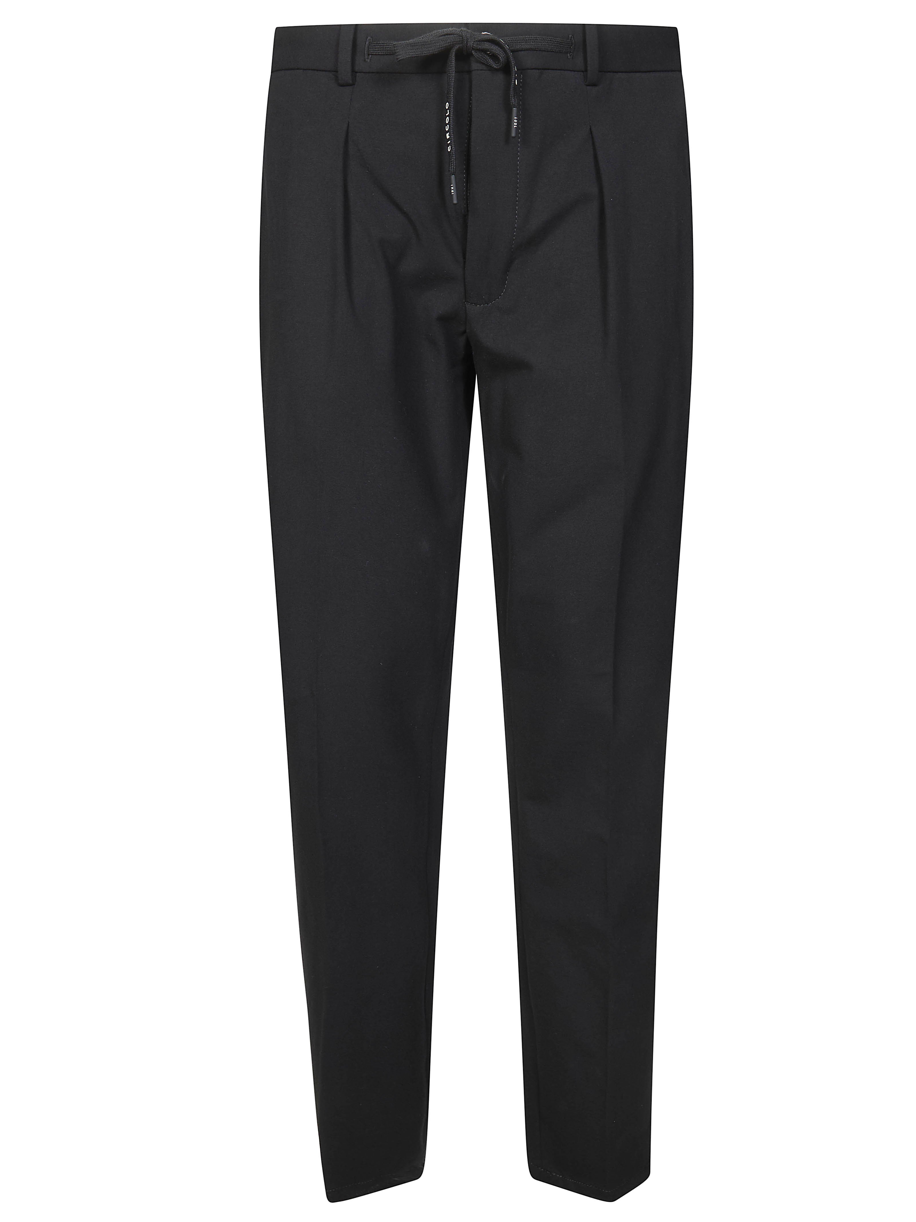 Premium Technical Trousers with Pleats for Men