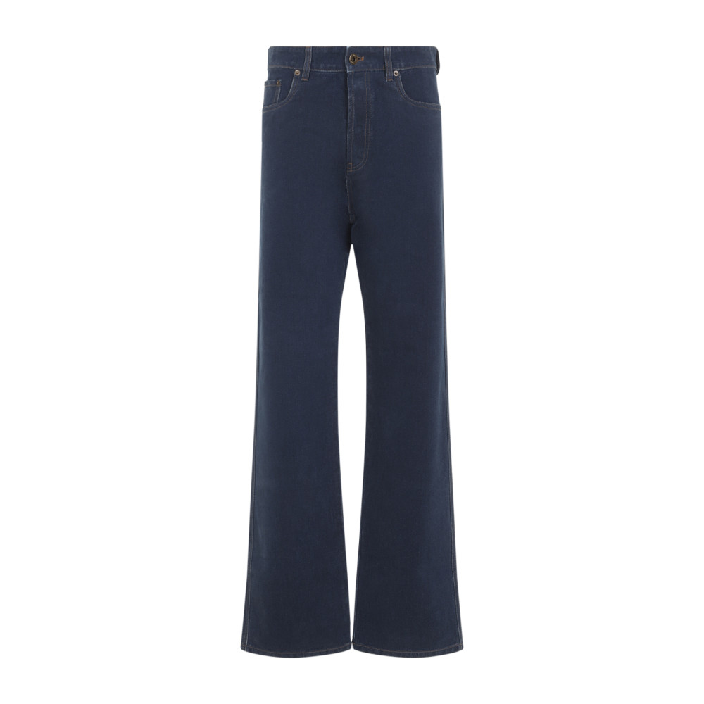 Blue Straight Jeans