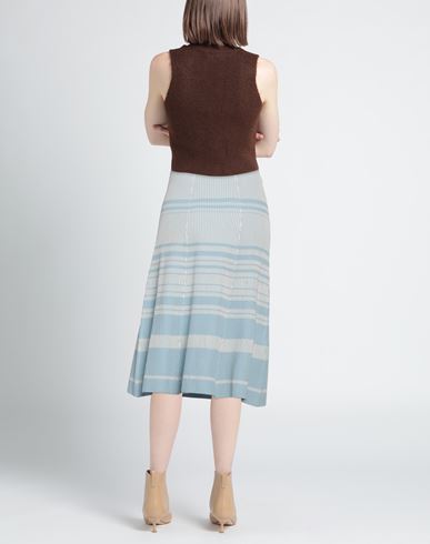Woman Midi skirt Azure
