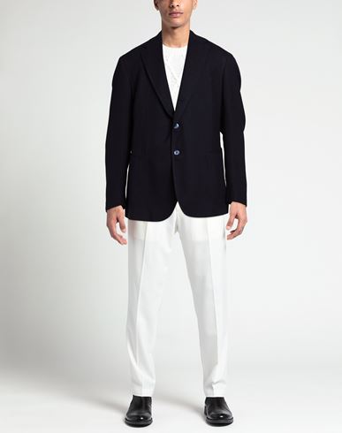 Man Blazer Midnight blue Size 38 Alpaca wool