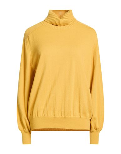 Woman Turtleneck Marigold Size 8 Cashmere