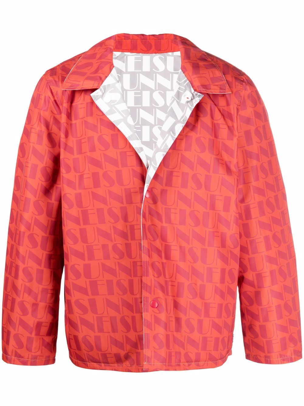 Reversible monogram jacket - Red