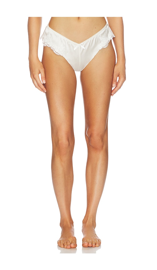 KAT THE LABEL Jean Knicker in Ivory. - S also in XS, M, L