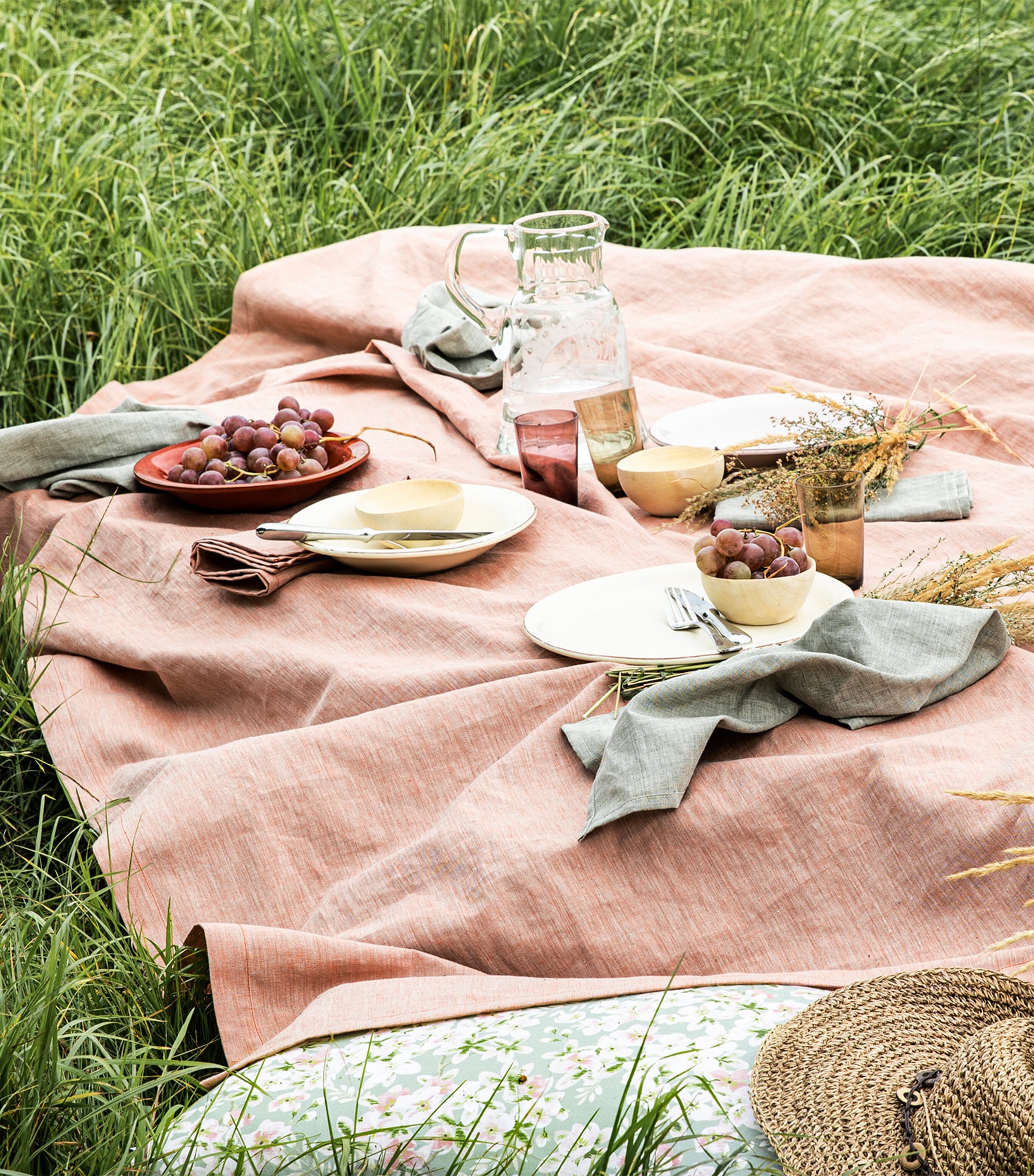 Linen Chambray Tablecloth