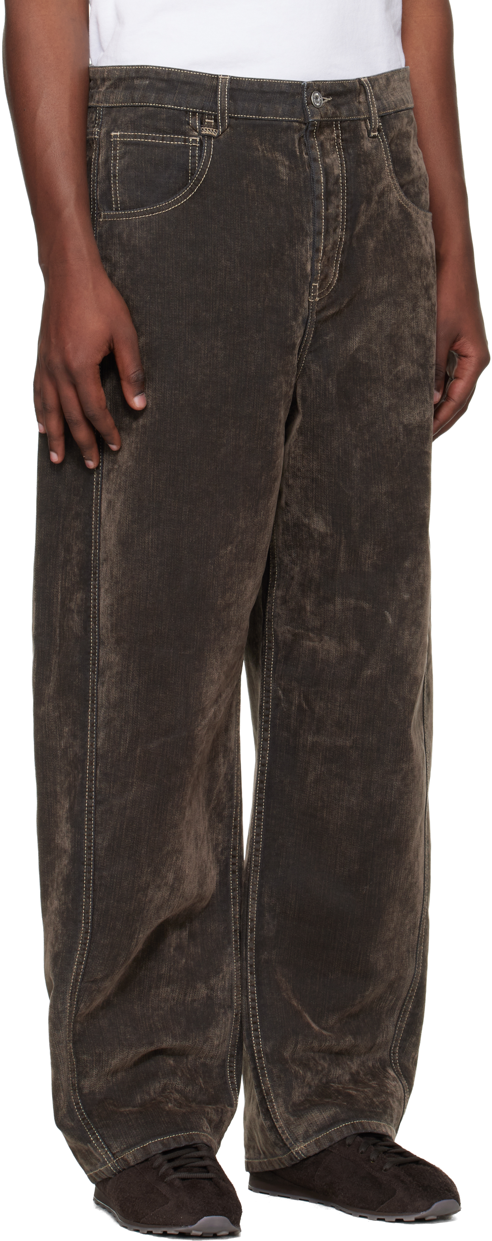 Khaki 'The Mirada de-Nîmes' Jeans