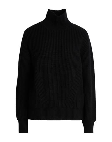 Woman Turtleneck Black Size XL Virgin Wool