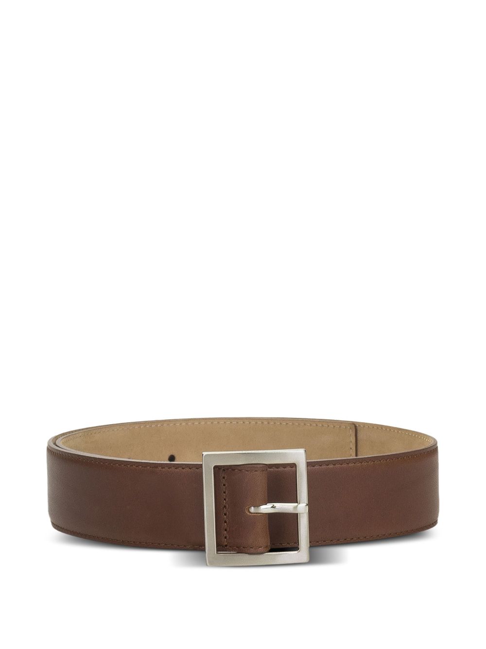 AMIRI classic square-buckle belt - Brown