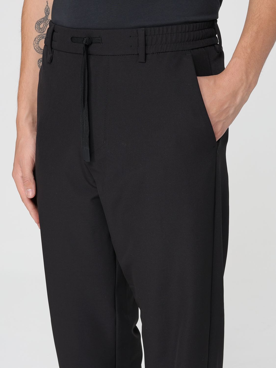 Pants BOSS Men color Black