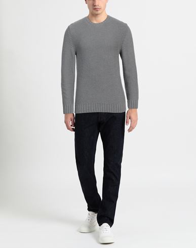 Man Sweater Grey Size 40 Wool