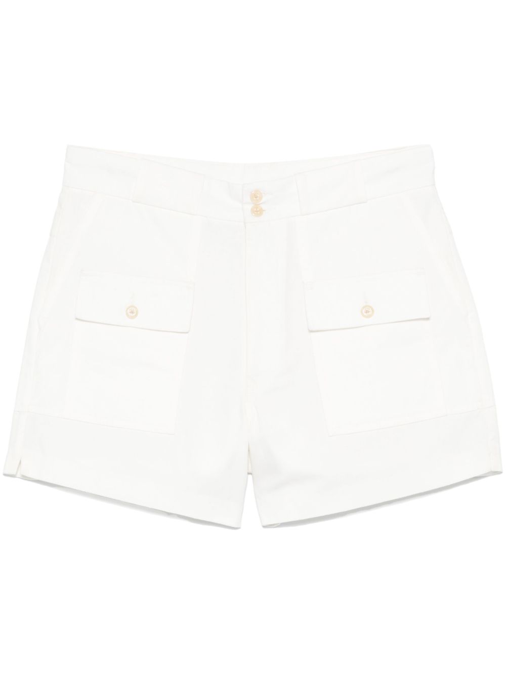 Canvas shorts - White