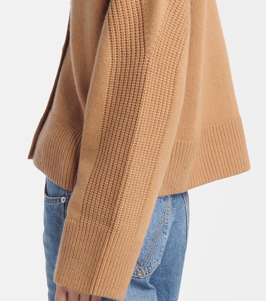 Wool and cashmere cardigan