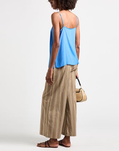 Woman Top Azure Size 6 Acetate, Silk, Viscose, Polyamide