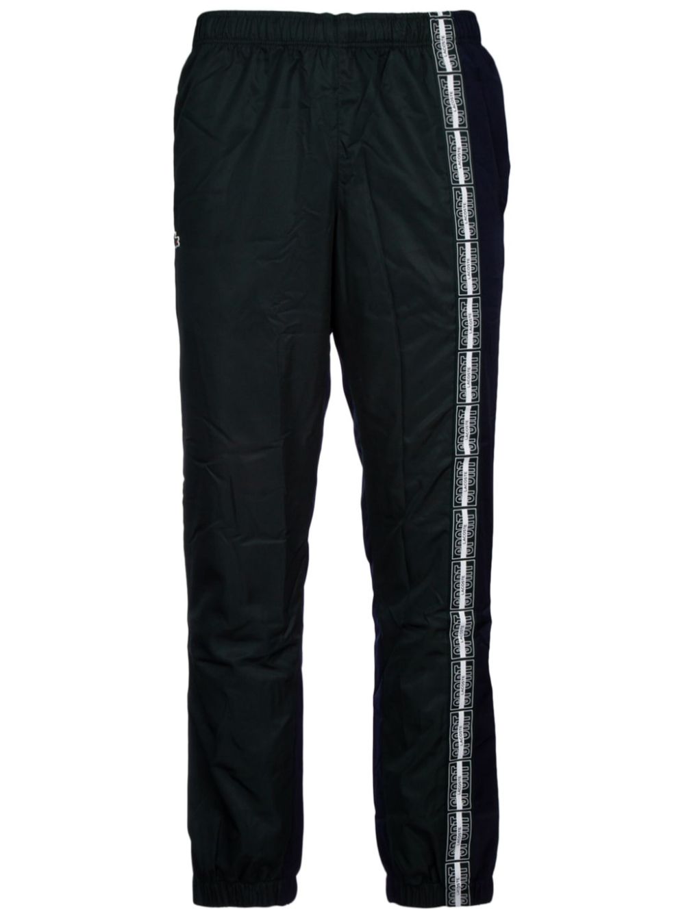Logo-print track pants - Black
