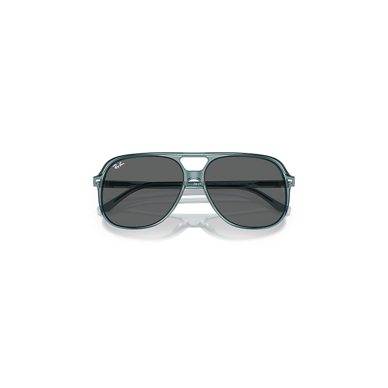 Ray-Ban Bill Bio-based Earth Day Limited Sunglasses Transparent Blue Bio Frame Grey Lense