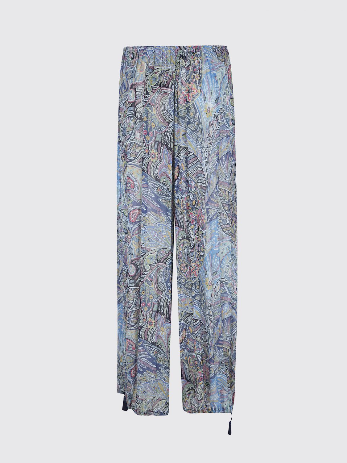 Pants Woman color Blue