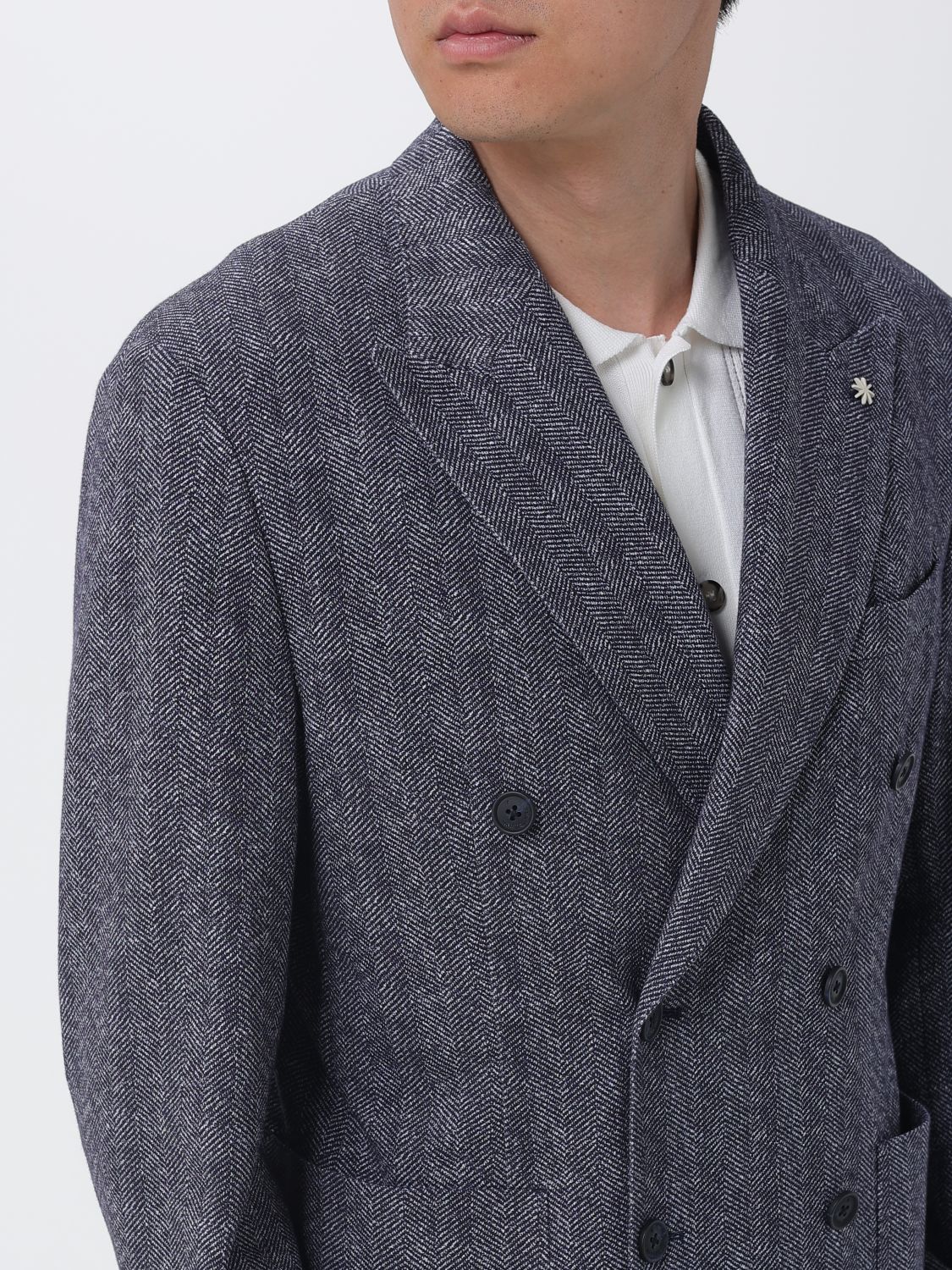 Jacket Men color Blue