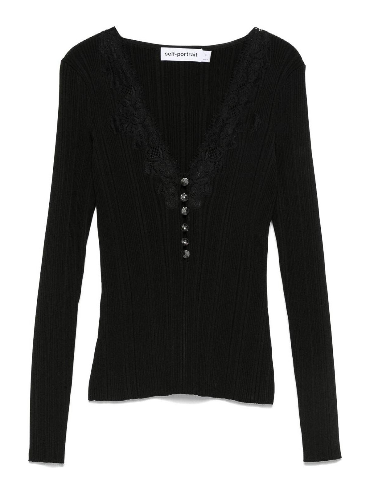 V-Necked Sweater
