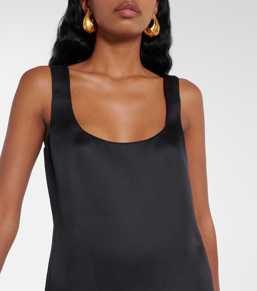 Pranta silk satin minidress