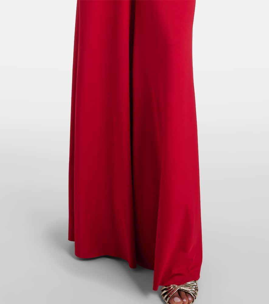 Gathered gown