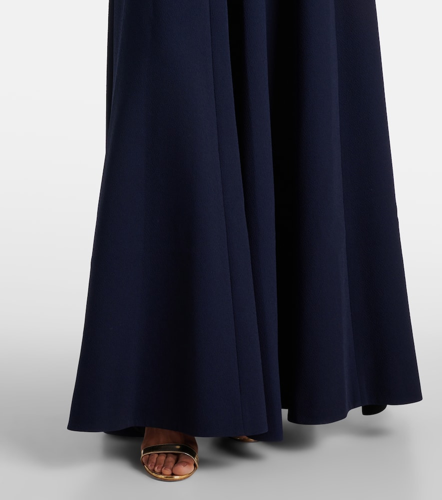 Malinda lamé tweed gown